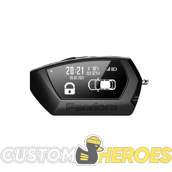 БРЕЛОК LCD D027 BLACK КАРАБИН